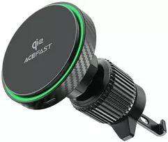 Automobilinis laikiklis-įkroviklis Acefast D33 MagSafe 15W juodas