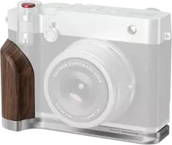 SmallRig 5265 L-Shape Mount Plate with Wooden Handle for FUJIFILM GFX100RF Sidabrinis