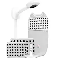 Nanit Pro Complete Monitorius System with Breathing Motion mobilioji auklė su universaliu stovu ir sienos laikikliu bei pilnas kvėpavimo monitorius