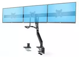 Startechcom „StarTech“ trigubo monitoriaus stalinis laikiklis / skersinis dizainas iki 27 colių ekrano