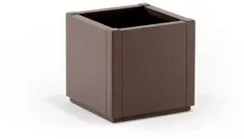 Stefanplast Puku kaste kvadratveida Ethica 36x36x35cm bruna