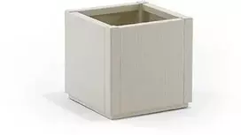 Stefanplast Puku kaste kvadratveida Ethica 36x36x35cm balta