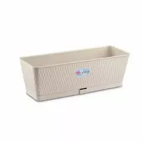 Stefanplast Lumarko Vazonas Kaste Liberty 50x18x16cm Baltas