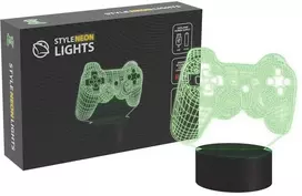 Manta SNL57RGB LED lempa, šviesos dekoracija, žaidimų pultas RGB 3D