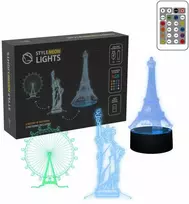 Manta SNL125RGB LED lempa Šviesų dekoracija Pastatams RGB 3D