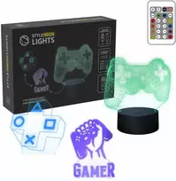 Manta SNL122RGB LED lempa, šviesos dekoracija, žaidimas 2, RGB, 3D