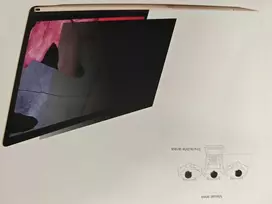 LCD Ekrano privatumo filtras "Privacy" 355x201mm be įpakavimo su klijais