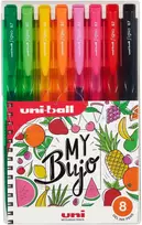 Uni-ball Signo RT1 (My Bujo) 8 gelinių rašiklių rinkinys su spragtelėjimu