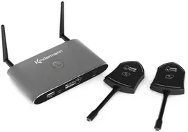 Kindermann Klick + Show K-42UC Kit belaidis vaizdo bei garso signalų perdavimo įrenginys