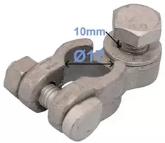 Raco Poliruotas 10 mm varžtas minus