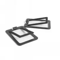 KANTO AUDIO DESKTOP SPEAKER STANDS FOR SMALL SPEAKERS - Juodas (PAIR)