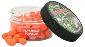 Vafteriai Dragon Magnum Pop-Up Pupae, 8 mm, 60 ml, aštri dešrelė-pepperoni