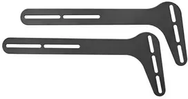 Laikiklis Nedis Soundbar Halterung Kompatibel su: Universal | Verbunden su dem TV | 15 kg | Fest | Stahl | Juodas