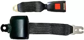 Securon 2 taškų saugos diržai su apsauga nuo saulės 112 cm + 22 cm rankovės