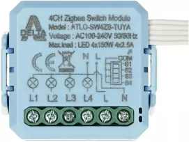 SMART ATLO-SW4ZB-TUYA ZigBee jungiklis, Tuya Smart