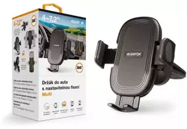 Aligator automobilio laikiklis su reguliuojamu tvirtinimu HA20 Multi ventiliacijos grotelėms