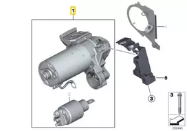 Bmw Starteris F01 F02 X5 E70 X6 E71 Originalus 12418515900