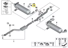 BMW Švyravimo Palaikymas G30 G31 G32 G11 G12 G14 G15 G16 X3 G01 X4 G02 Z4 G29 Originalus 18308635587
