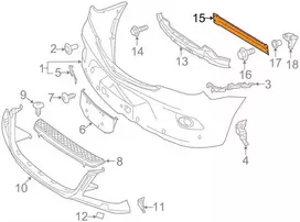 MERCEDES BENZ Sprinter Konsolė 209 211 311 411 CDI Originalus A9066221304