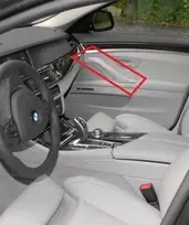 BMW Dešinės Pusės Uždarymo Rankena 5 F10 F11 51417225856 Originalus 51417225856