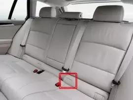 Bmw Isofix Dėklas 5 F11 52207267099
