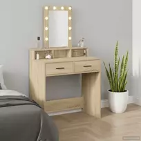 Makiažo stalas Ruda 79 x 41 x 140 cm Apdirbta mediena