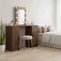 Makiažo stalas Ruda 102 x 33 x 135 cm Apdirbta mediena