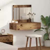 Makiažo stalas su stalčių Ruda 83 x 40 x 70 cm Apdirbta mediena