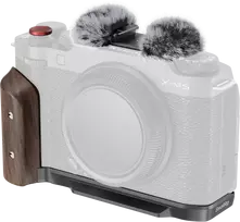 SmallRig 5260 L-Shape Mount Plate with Wooden Handle for FUJIFILM X-M5 Juodas