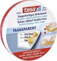 Tesa® dviguba lipni juosta 10 m x 15 mm