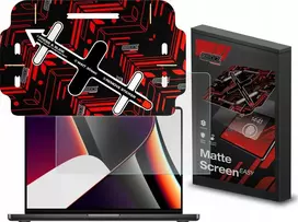 „GrizzGlass“ filtro „MatteScreen Easy“ matinė plėvelė, skirta „Apple MacBook Pro 16“ (M4 Pro 2024)