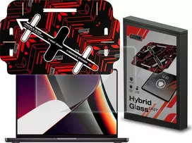 „GrizzGlass“ filtras „HybridGlass Easy Hybrid Glass“, skirtas „Apple MacBook Pro 14“ (M4 2024)