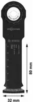 BOSCH MT DAUGIAFUNKCIS PJŪKLELIS PRO MAII 32 APB 32 x 80 mm