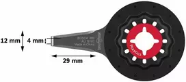 BOSCH MT DAUGIAFUNKCIS PJŪKLELIS PRO ALI 12 SC 4 x 12 mm