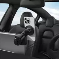 Spigen Tesla TapLock MagSafe automobilinis laikiklis, juodas - Ekranas