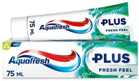 Aquafresh Plus Fresh Feel dantų pasta su fluoru 75ml