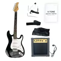 V-TONE ESST39 BK gitara elektrinė 4/4 stratocast