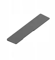 Laikiklis Nuphy - Mono Wrist Rest - Riešo atrama žemo profilio klaviatūrai, akrilas, juodas, 96%