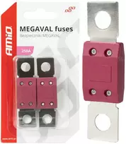 „Megaval MTA“ automobilio saugikliai, 2 vnt., 250 A, amio-03469