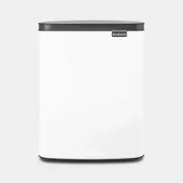 Brabantia Bo šiukšliadėžė, 12 l - Baltas