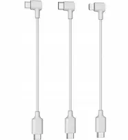 „Potensic Rinkinys“ 3 laidų „Potensic Atom SE USB OTG“, su „Micro/Type-C“/„Lightning“ jungtimi