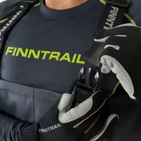 Vyriškos bridkelnės Finntrail TIMBER 1538 | Dark Pilkas