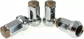 D1Spec Kute nakrętki D1Spec Plienas 12x1,5 Sidabrinė/Titanium