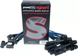 Powertec „PowerTEC“ uždegimo laidai AUDI V8 100 S6 3.6 4.2L V8 91-97 raudoni