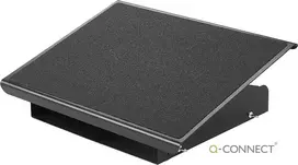 Laikiklis Q-Connect Kojų kėdutė Q-Connect 41,5 x 42,6 cm metalinė juoda