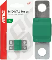 Midival MTA automobilio saugikliai, 2 vnt., 40A, amio-03474