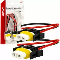 Keramikiniai lizdai HB4 9006, 2 vnt., AMIO-03059