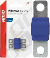 Midival MTA automobilio saugikliai, 2 vnt., 100A, amio-03479