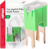 Japval PAL vyriški automobilio saugikliai, 2 vnt., 40A, amio-03407