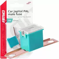 Japval PAL vyriškas automobilio saugiklis 62 mm 20 A amio-03426